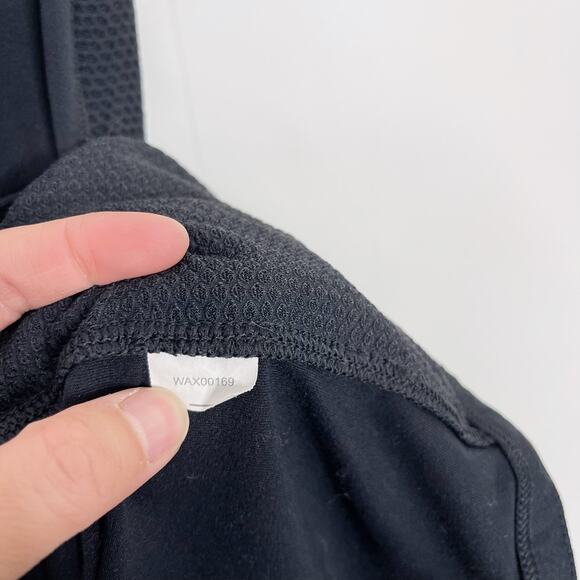 Calia By Carrie Underwood Black Crossback Mesh Pieced Tank Top XSmall XS Scoop - Picture 7 of 8